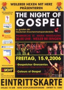 Bilder vom Benefizkonzert 2006